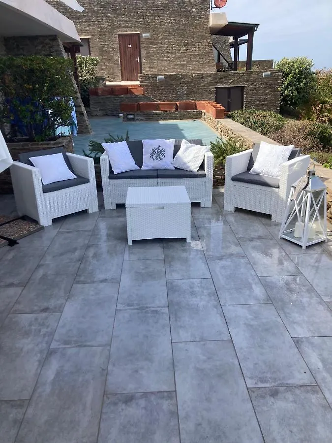 Appartamento Vista Mare Capo Falcone 스틴티노 아파트